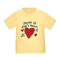 CafePress Owner of Gigi's Heart Toddler T Shirt Toddler Tee