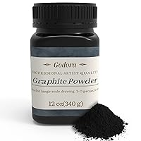 1 Quart Microfine Pure Graphite Powder, Excellent Dry Powdered Graphite  Lubrican