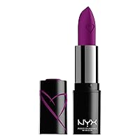 NYX PROFESSIONAL MAKEUP Shout Loud Satin Lipstick, Infused With Shea Butter - Emotion (Bright Purple-Pink)