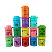 Colorations Wheat & Gluten Free Dough Variety Pack - 14 Colors (5 oz Each) | Non-Toxic, Play Dough, Bulk Set, Sensory Kit, Party Favors, Classroom Pack