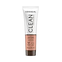 Clean Invisible, Creamy Beige, Foundation, Blendable Formula, Buildable Coverage, Lightweight, Natural Finish, Non-Comedogenic, 1oz