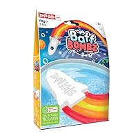 Large Rocket Bath Bomb from, Magically Creates Flame Special Effect, Birthday Gifts for Boys & Girls Age 3+, Fizzing Bath Toy for Moisturising Dry Skin, Montessori Toys for All