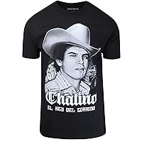 ShirtBANC Golden Mens Chalino Sanchez Shirt Iconic Mexican Singer Design Tee