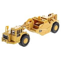 627G Auger Scraper Yellow 1/87 (HO) Diecast Model by Diecast Masters 84405