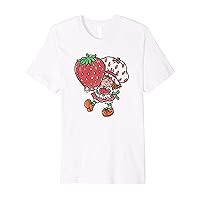 Mighty Cute Vintage Strawberry Sketch Premium T-Shirt