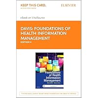 Foundations of Health Information Management - Elsevier eBook on VitalSource (Retail Access Card)