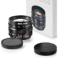 Meike 50mm f0.95 Large Aperture Manual Focus Lens Compatible with Nikon Z Mount Cameras Z50, Z5, Z6, Z7 Under APS-C Mode