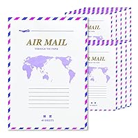 Maruai Wisteria Urn, Air Mail Notes, Ruled, 10 Books, Hi-226 x 10 P