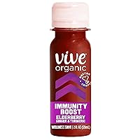 Immunity Boost Shot, Elderberry, Ginger & Turmeric, 2 Oz