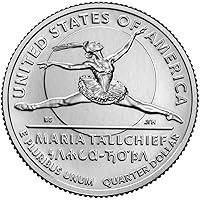 2023 P, D Maria Tallchief, American Women Quarter Series 2 Coin Uncirculated