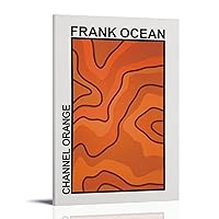 XITIAN Frank Poster Ocean Channel Orange Album Posters for Room Aesthetic Canvas Wall Art Bedroom Decor 16x24inch(40x60cm)