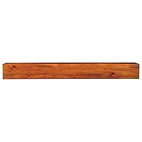 Pearl Mantels 496-60-50 Lexington Mantel Shelf, 60-Inch, Medium Rustic Distressed Finish