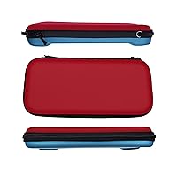 Protective Carrying Case Compatible With Nintendo Switch Lite, Blue; Red (NLCASE550)