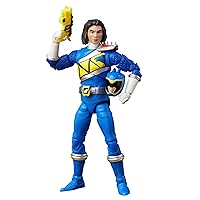 Power Rangers Lightning Collection Dino Charge Blue Ranger 6-inch Action Figure, Toys and Action Figures for Kids Ages 4 and Up