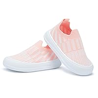 BMCiTYBM Toddler Shoes Boys Girls Walking Sneakers Kids Baby Canvas Shoes Pink Size 9