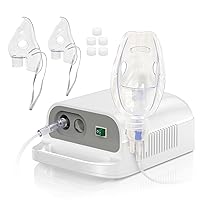 Portable Nebulizer, Nebulizer Machine for Adults Kids, Mini Handheld Nebulizer with Mouthpiece Adults&Chlid Masks, Steam Inhaler of Cool Mist for Travel and Home Use 1215015