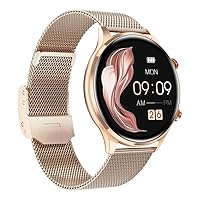 Ladies Smart Watch for Women Bluetooth Call Smartwatch Luxury Wrist Watches Digital Wristwatch Fitness Bracelet Clock Band