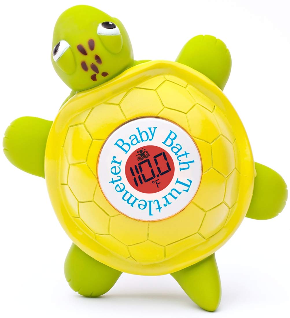Turtlemeter, The Baby Bath Floating Turtle Toy and Bath Tub Thermometer