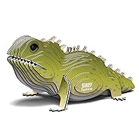 Eugy Tuatara 3D Puzzle, 24 Piece Eco-Friendly Educational Toy Puzzles for Boys, Girls & Kids Ages 6+