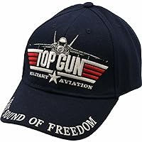 U.S.Navy Military Aviation Top Gun The Sound of Freedom Hat Cap Multi