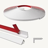 22 FT Peel and Stick Flexible Molding Trim, Self-Adhesive Wall Trim for Tile Edges, Furniture Accent,and Kitchen Backsplash Decor,Ceilings,Countertops