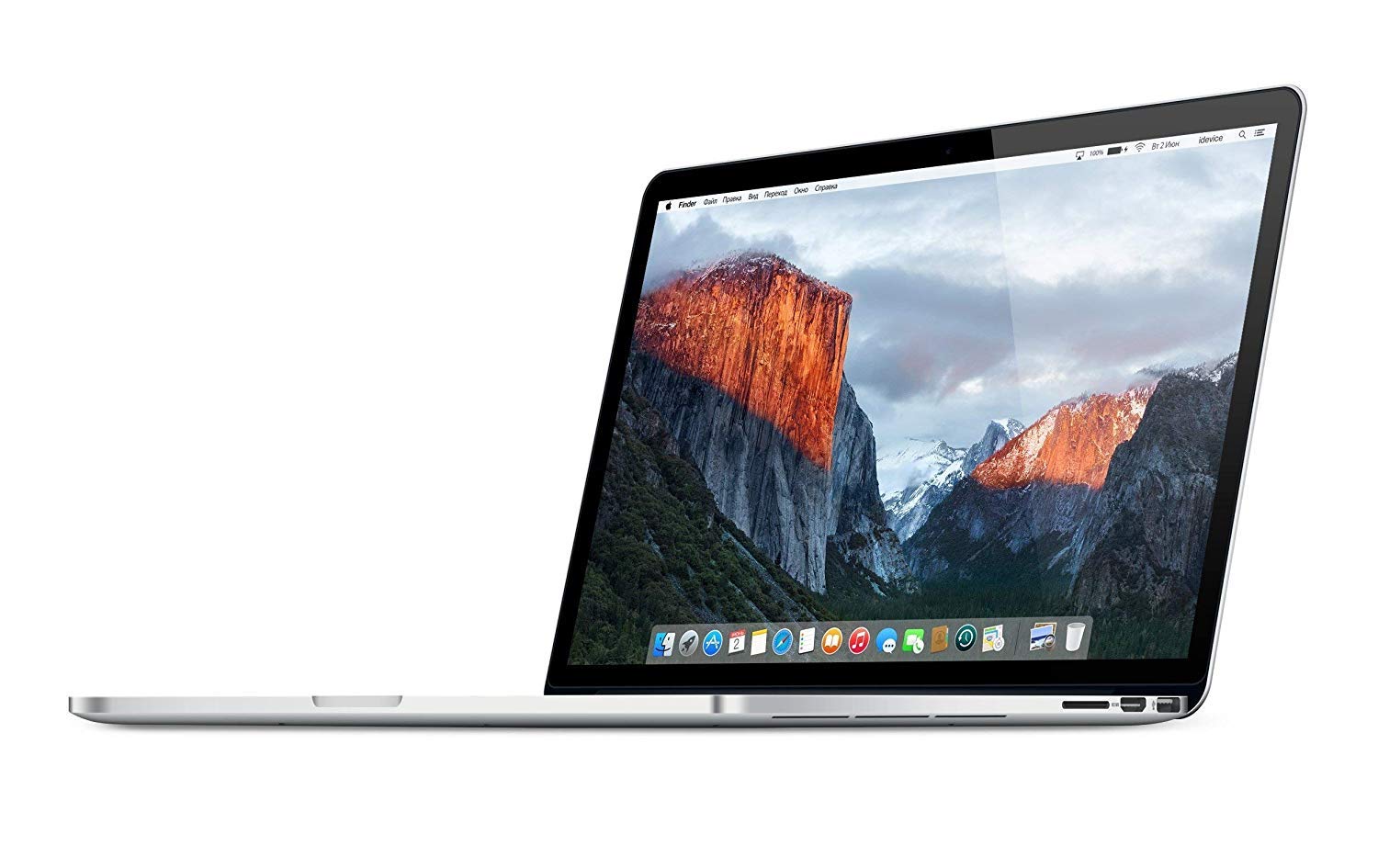 Mid 2015 Apple MacBook Pro with 2.5GHz Intel Core i7 (15.4 inch Retina Display, 4GB RAM, 500GB HDD) Silver (Renewed)