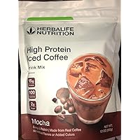 High Protein Iced Coffee Mocha Herbal Nutrition