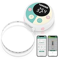 Smart Body Tape Measure with APP, Digital Pet Bluetooth Measuring Tapes, Retractable Double-Scale Ruler for Weight Loss, Muscle Gain, Fat Measurements, Fitness, Portable Tape with LED Dsiplay