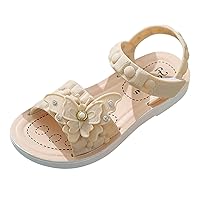 Flossy Posse Girls Children Sandals Soft Flat Shoes Fashion Comfortable Bow Lightweight Baby Princess Kid Water Shoe