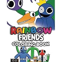 MyRAINBOW Big Book FRIENDS Coloring book: Fun coloring book for kids and todllers v3 MyRAINBOW Big Book FRIENDS Coloring book: Fun coloring book for kids and todllers v3 Paperback