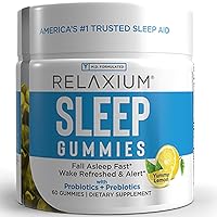 Sleep Gummy, Sleep Aid Support, 2.5 mg Melatonin, Vitamin D-3, Exclusive Prebiotic & Probiotic Blend, Gluten and Drug Free, Vegan, Lemon Flavor, 60 Gummies