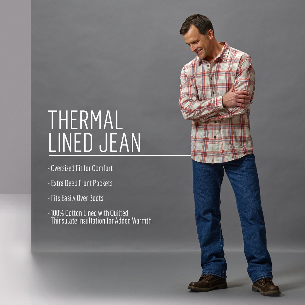 Mua Wrangler Rugged Wear Men's Woodland Thermal Jean trên Amazon Mỹ chính  hãng 2023 | Giaonhan247