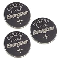 Energizer ECR2032 (CR2032) 3 Volt Lithium Coin Battery, On Tear Strip