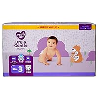 Parent's Choice Diapers, Dry & Gentle Diapers Size 3 (16-28 lbs) - Super Value 210 Count