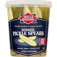 Dietz & Watson Pickles Kosher Spears, 32 oz