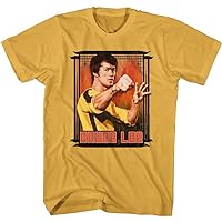 Bruce Lee Punch Portrait Ginger T-Shirt