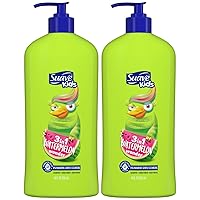 Kids Shampoo and Conditioner 3 in 1 with Body Wash for Kids, Watermelon Wonder, Tear Free Shampoo and Conditioner for Kids, 18 Fl Oz (Pack of 2)