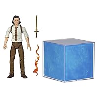 Avengers Marvel Legends Series Tesseract Electronic Role Play Accessory with Light FX, Marvel Studios’ Roleplay Item and 6” Collectible Loki-Figure