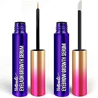 Eyelash and Eyebrow Growth Serum 2 Pack, High-impact Volumizing Solution for Longer Lashes and Thicker Brows, Volumizing Brow and Enhancing Lash