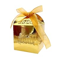 Hollow Out Candy Box Silver Eid Chocolate Box Middle East Eid Carton Bridal Shower Favor
