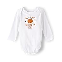 The Children's Place unisex-baby And Newborn Long Sleeve Graphic BodysuitT-Shirt