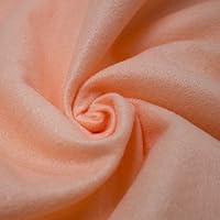 AK TRADING CO. 72-Inch Wide 1/16” Thick Acrylic Felt Fabric for Arts & Crafts, Cushion and Padding, Sewing Projects, Kids School Projects, DIY Projects & More. - Peach, 1 Yard (AKFELT-PEACH-1YD)