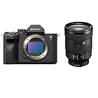 Sony Alpha a7 IV Full Frame Mirrorless Interchangeable Lens Digital 4K Camera, Black - Bundle with Sony FE 24-105mm f/4 G OSS Standard Zoom E-Mount Lens