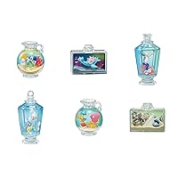Re-Ment Pokémon AQUA BOTTLE Collection 2 TOY_FIGURE, 6 Types, 6 Pieces, Sparkling Seaside Memories, Box Product, Approx. H 5.1 x W 2.8 x D 2.8 inches (130 x 70 x 70 mm)