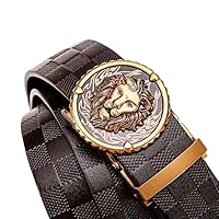 Men's Luxury Italian Leather Cowhide Belt