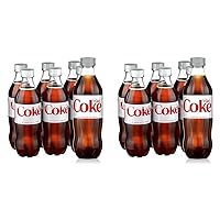 Diet Coke Soda Soft Drink, 16.9 fl oz, 12 Pack