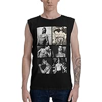 Henry Rollins Collage Tank Top Man's Summer Casual Sleeveless Sports Workout Running Shirts Quick Dry Vest