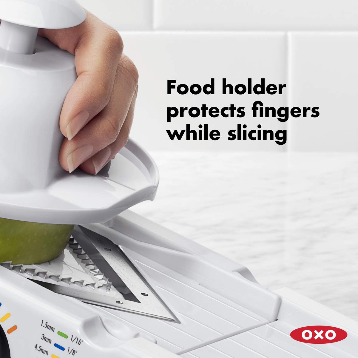 OXO Good Grips V-Blade Mandoline Slicer, White