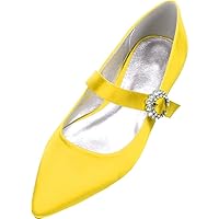 Womens Mary Jane Flat Shoes D Orsay Pumps Buckle Flats