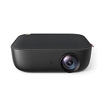 Nebula by Anker Prizm II 200 ANSI Lumens Full HD 1080p LED Multimedia Projector, 40 to 120 Inch Image Movie Projector, Dual Speakers, Keystoning, Video Projector, HDMI, & USB Connectivity